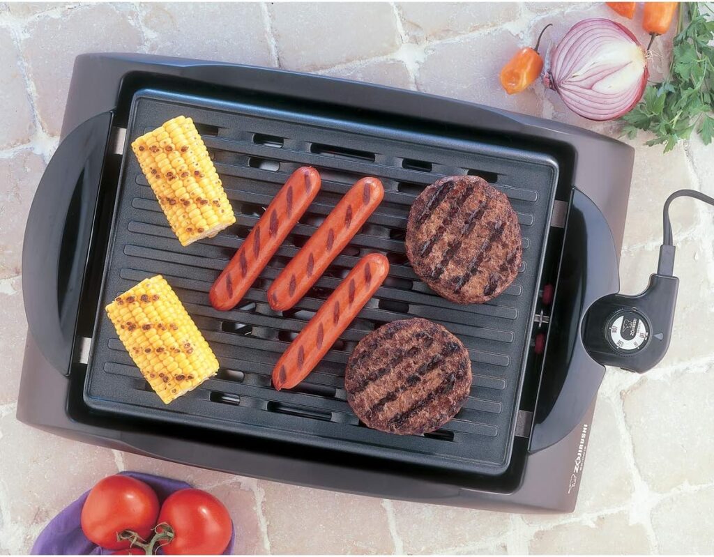 Get Convenient Grilled Food With Zojirushi EB-CC15 Indoor Electric Grill